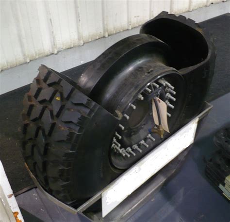 skid steer military tires|Military Kevlar Tires for Skid steer Matched Sets of four or five 37”.